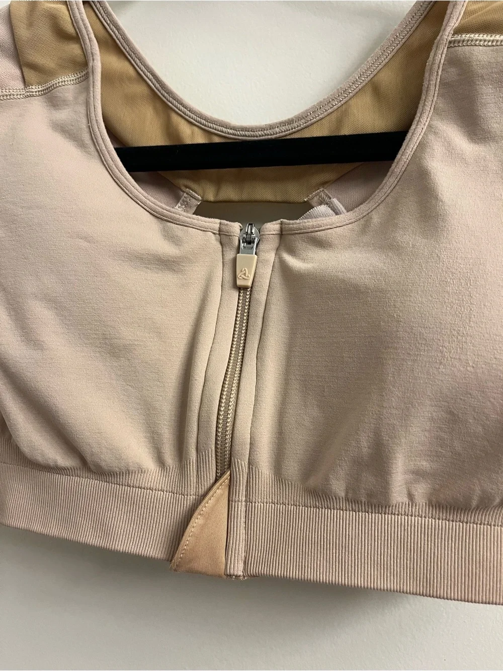 Alignmed Zipper Posture Sports Bra Large